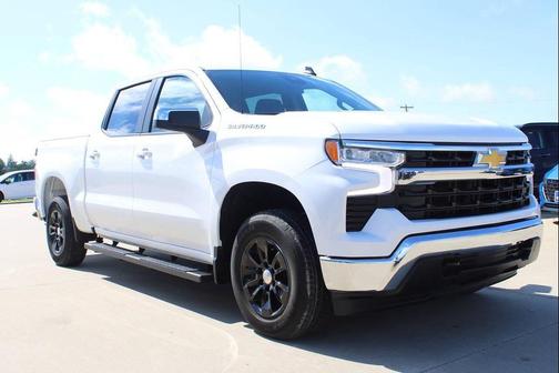 Summit White 2025 Chevrolet Silverado 1500 LT