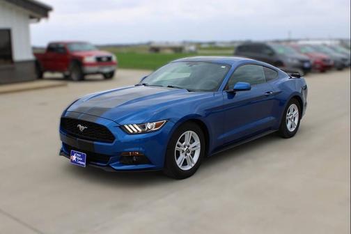 Lightning Blue 2017 Ford Mustang EcoBoost
