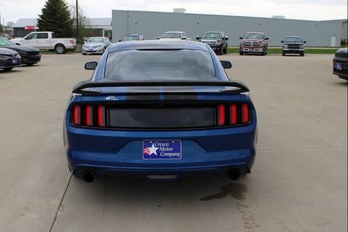 Lightning Blue 2017 Ford Mustang EcoBoost