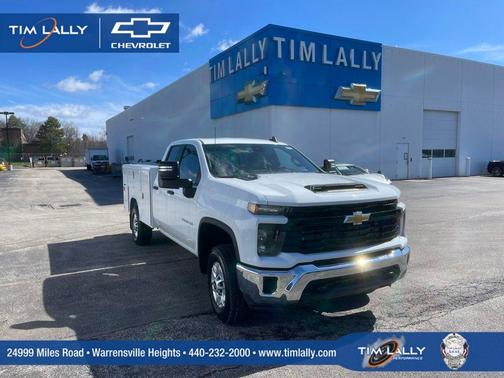 Summit White 2025 Chevrolet Silverado 2500 WT