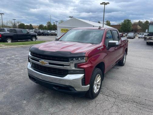 Cajun Red Tintcoat 2019 Chevrolet Silverado 1500 LT