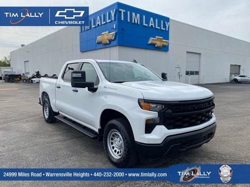 Summit White 2026 Chevrolet Silverado 1500 WT