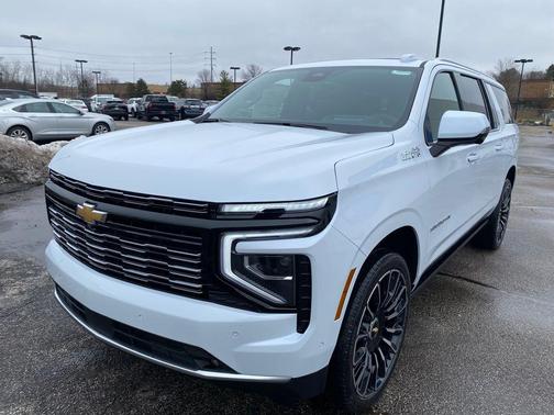 Polar White 2026 Chevrolet Suburban High Country