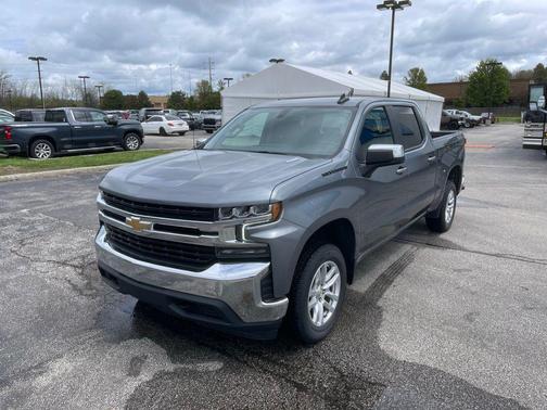 Satin Steel Metallic 2021 Chevrolet Silverado 1500 LT