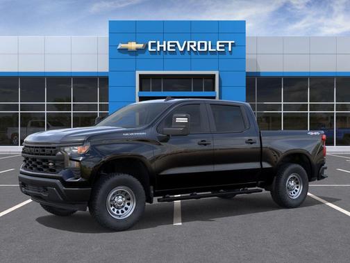 Black 2026 Chevrolet Silverado 1500 WT
