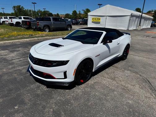 Summit White 2023 Chevrolet Camaro LT1