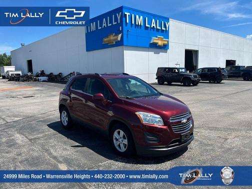 Crimson Metallic 2016 Chevrolet Trax LT
