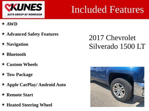2017 Chevrolet Silverado 1500 1LT