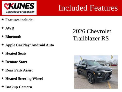 2026 Chevrolet Trailblazer RS