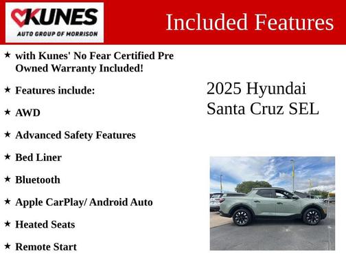2025 Hyundai SANTA CRUZ SEL