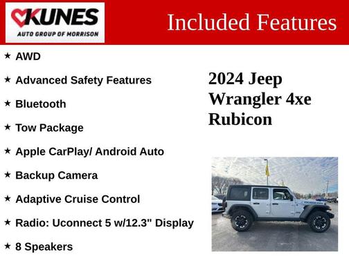Silver Zynith Clearcoat 2024 Jeep Wrangler 4xe Rubicon
