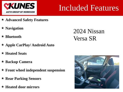 2024 Nissan Versa 1.6 S