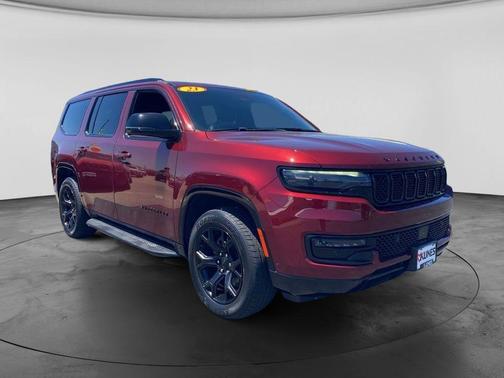Velvet Red Pearlcoat 2023 Jeep Wagoneer Series II Carbide 4x4