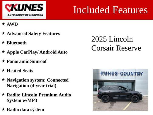 2025 Lincoln Corsair Reserve