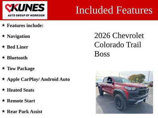 2026 Chevrolet Colorado Trail Boss
