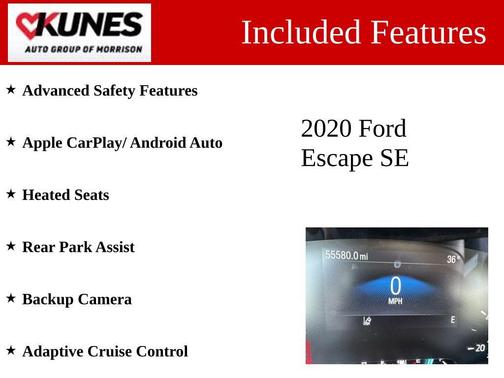 2020 Ford Escape SE