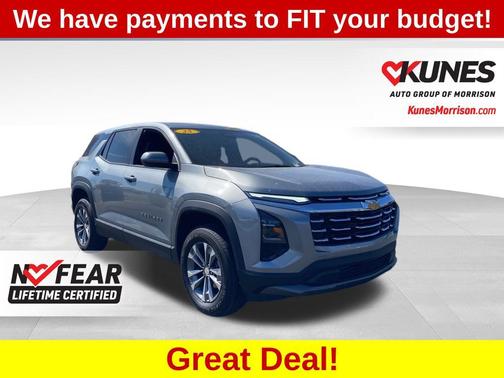 Sterling Gray Metallic 2025 Chevrolet Equinox 1LT