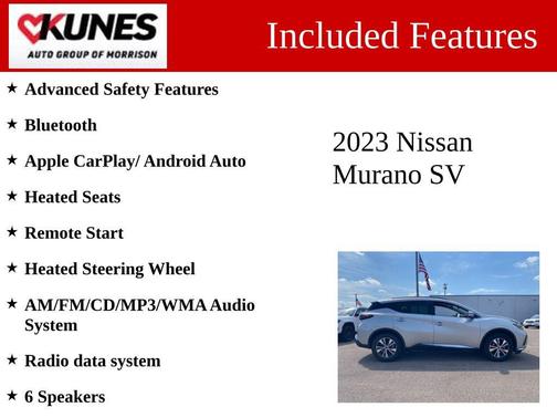 2023 Nissan Murano SV FWD