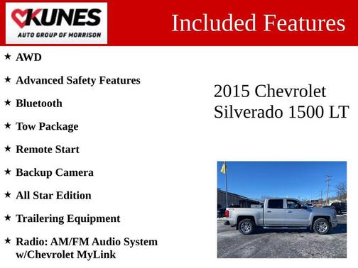 2015 Chevrolet Silverado 1500 1LT