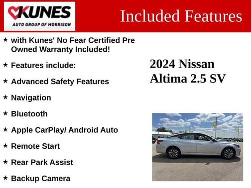 2024 Nissan Altima 2.5 SV