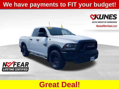 2022 RAM 1500 Classic Warlock Quad Cab 4x4 6'4' Box