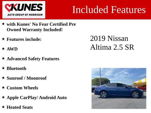 2019 Nissan Altima 2.5 SR