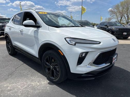 Summit White 2024 Buick Encore GX Sport Touring