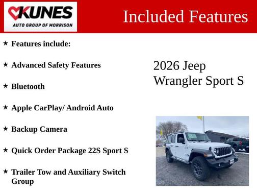 2026 Jeep Wrangler Sport S