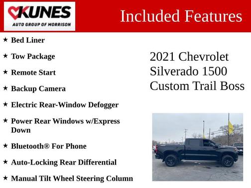 2021 Chevrolet Silverado 1500 Custom Trail Boss