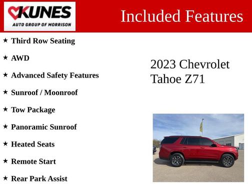 2023 Chevrolet Tahoe 4WD Z71