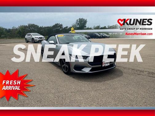 Silver Metallic 2024 Ford Mustang EcoBoost Premium