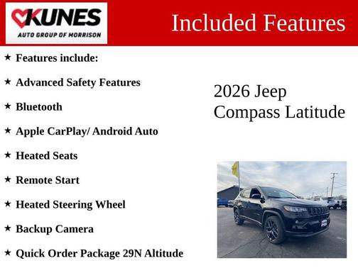 2026 Jeep Compass Latitude