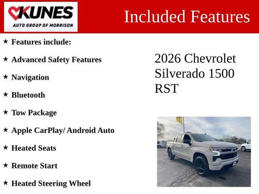 2026 Chevrolet Silverado 1500 RST