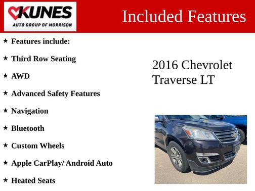 2016 Chevrolet Traverse 2LT