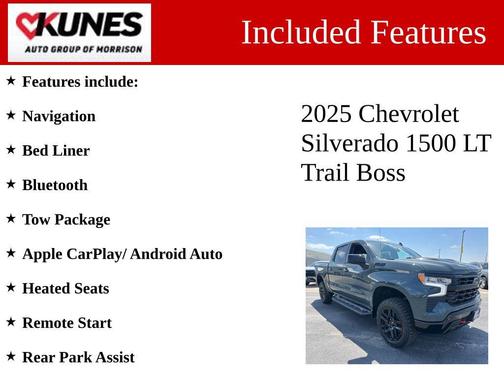 2025 Chevrolet Silverado 1500 LT Trail Boss