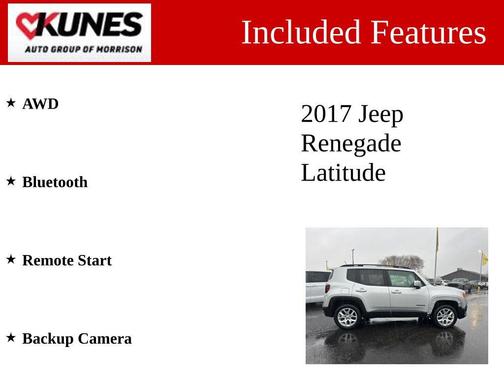 2017 Jeep Renegade Latitude