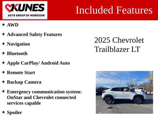 2025 Chevrolet Trailblazer LT