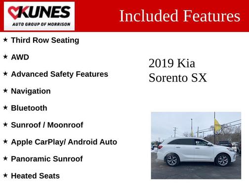 2019 Kia Sorento SX