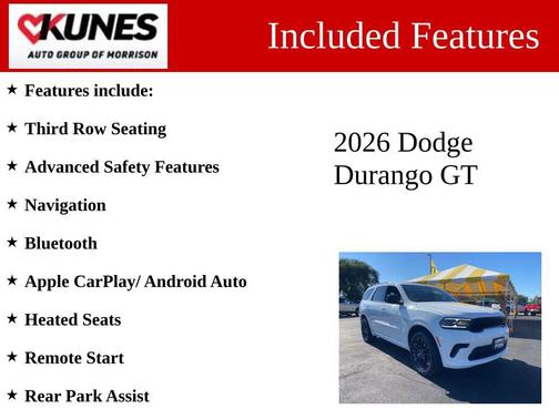 2026 Dodge Durango GT AWD