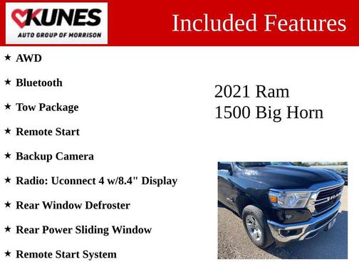 2021 RAM 1500 Big Horn/Lone Star