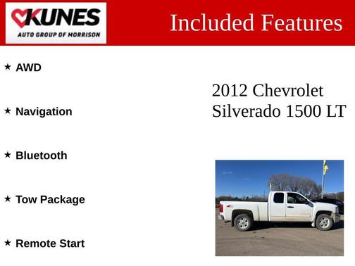 2012 Chevrolet Silverado 1500 LT