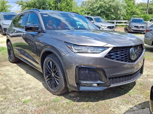 Liquid Carbon Metallic 2026 Acura MDX A-Spec Advance Package