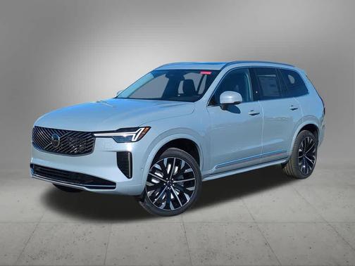Vapour Grey Metallic 2026 Volvo XC90 Ultra, B6 AWD Gas (mild hybrid), Gasoline, Bright, 7 Seats