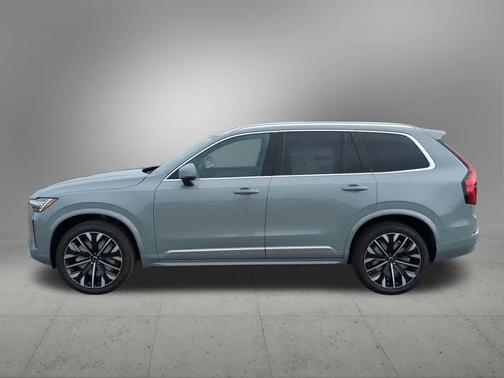Vapour Grey Metallic 2026 Volvo XC90 Plus, B6 AWD Gas (mild hybrid), Gasoline, Bright, 7 Seats