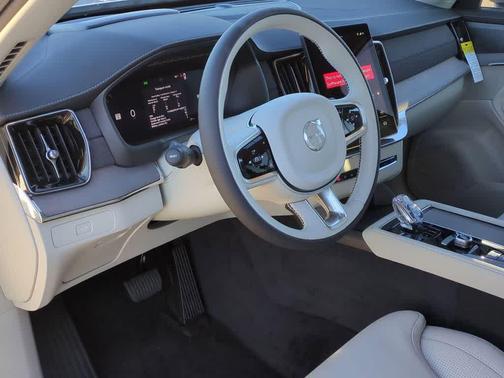 Crystal White Pearl 2026 Volvo XC90 Ultra Dark Theme, B6 AWD Gas (mild hybrid), Gasoline, 7 Seats