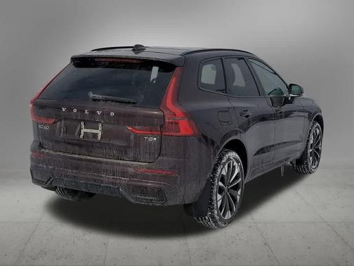 Mulberry Metallic 2026 Volvo XC60 Plug-In Hybrid Plus, T8 AWD Electric/Gasoline, Dark