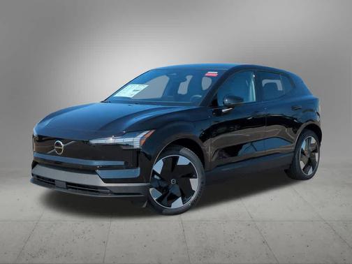 Onyx Black Metallic 2025 Volvo EX30 Plus Twin Motor Performance, Fully electric