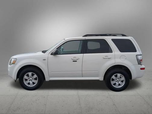 White Suede Clearcoat 2009 Mercury Mariner V6