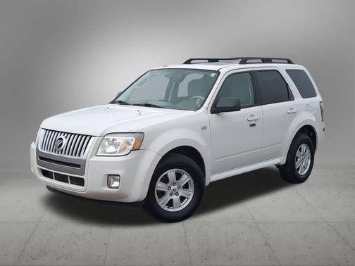White Suede Clearcoat 2009 Mercury Mariner V6