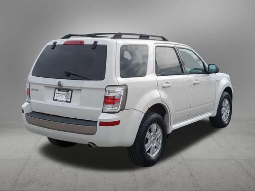 White Suede Clearcoat 2009 Mercury Mariner V6